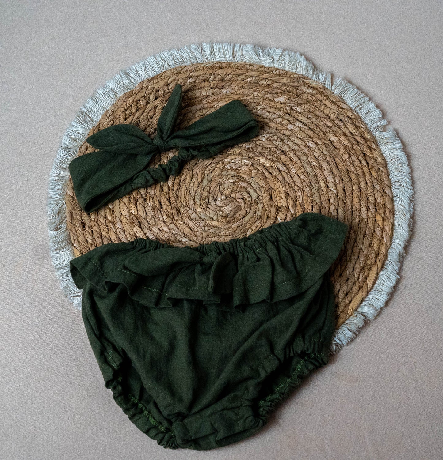 Takara Moon Girl ruffle bloomers with headband - Motherhood