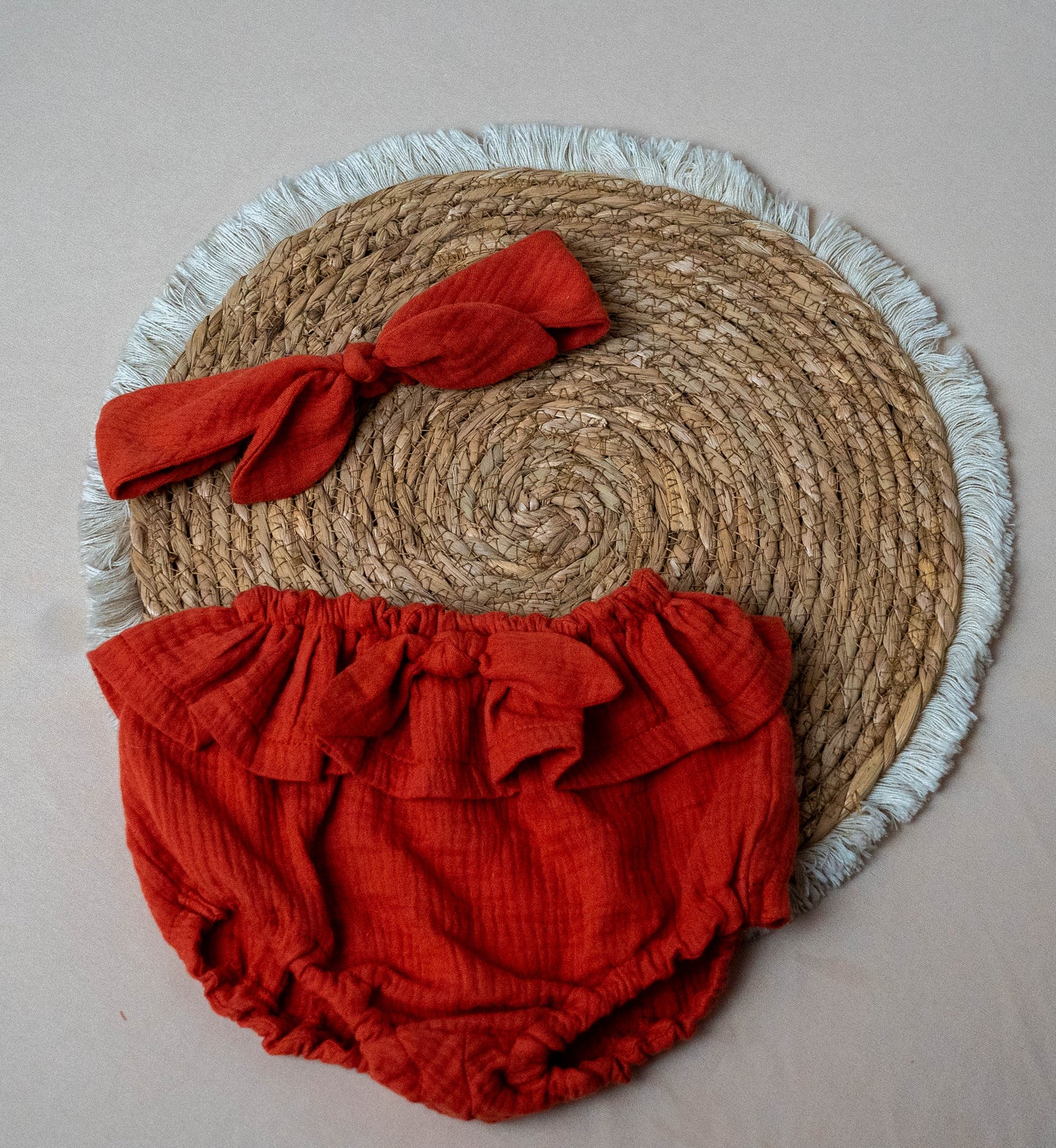Takara Moon Girl ruffle bloomers with headband - Motherhood