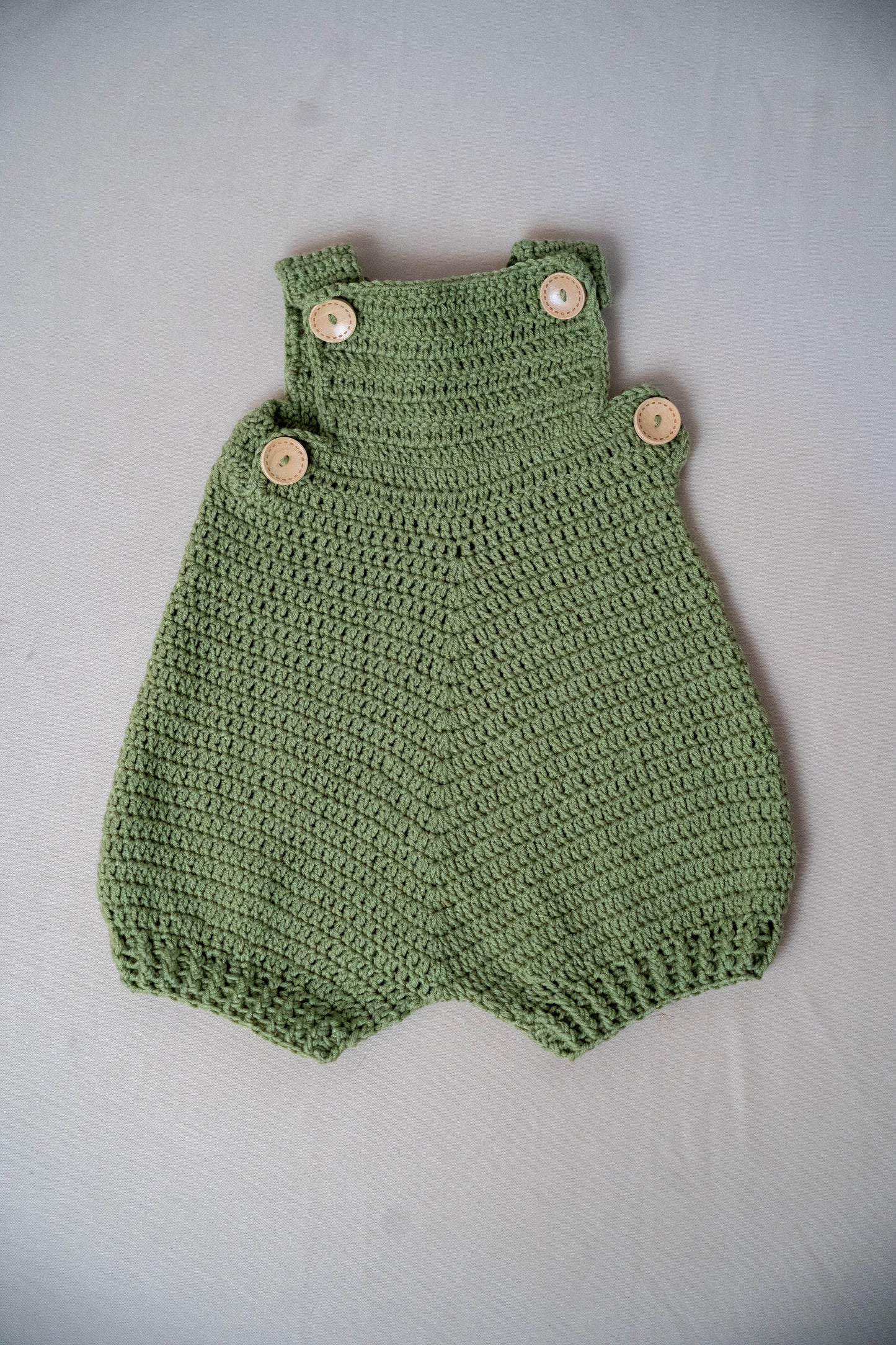 Takara Moon Overside Crochet Dungaree - Motherhood