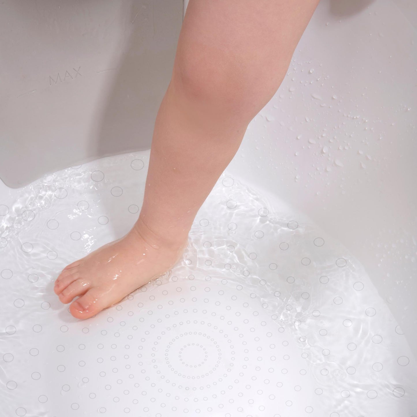 Shnuggle Toddler Bath Tub | Big Bath for bigger kids | Child bathtub seat support | Fits in shower and adult bath - Motherhood