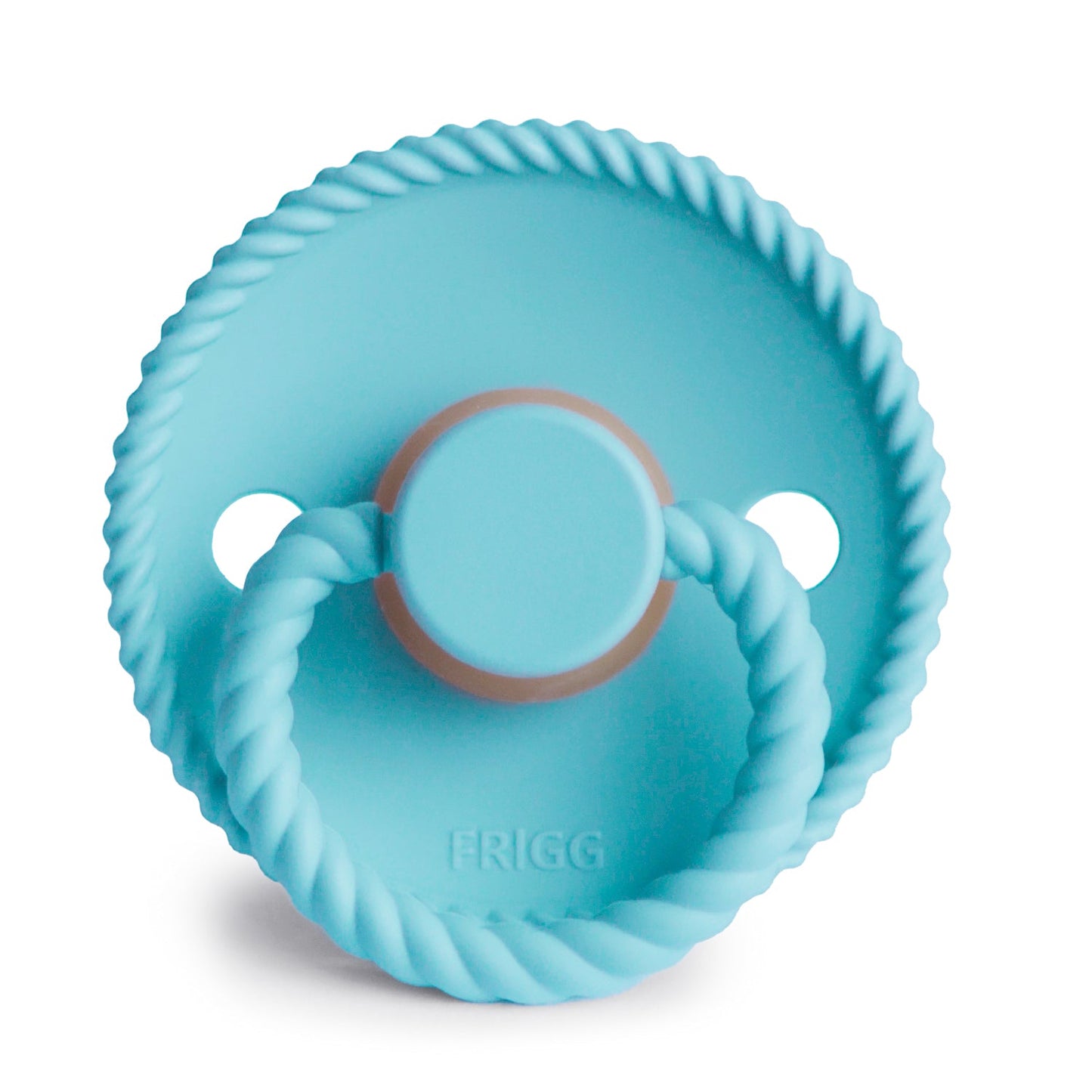 Frigg Rope - Round Latex Pacifier - Waterfall