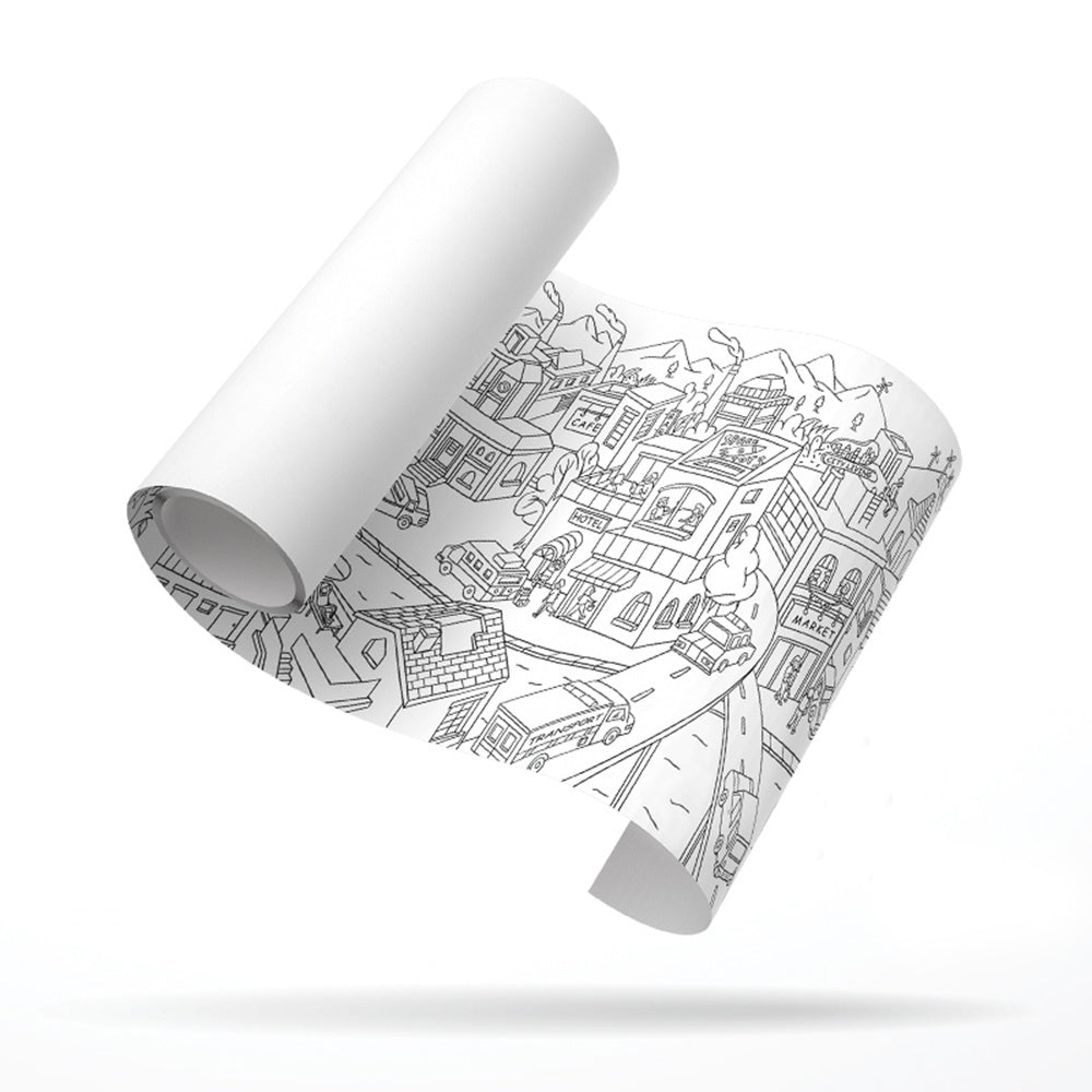 Mideer - Giant Colouring Roll: City - 10m