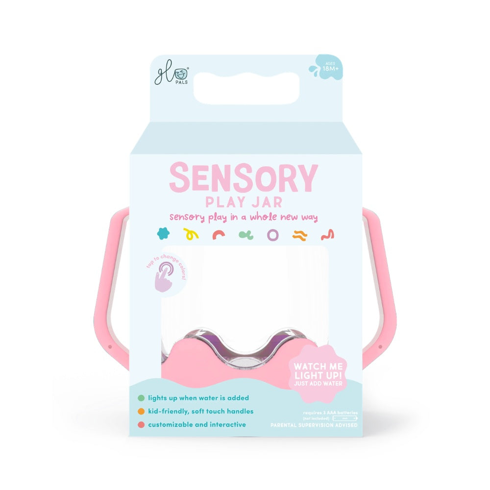 Glo Pals - Water Activated Sensory Play Jar - Bubblegum