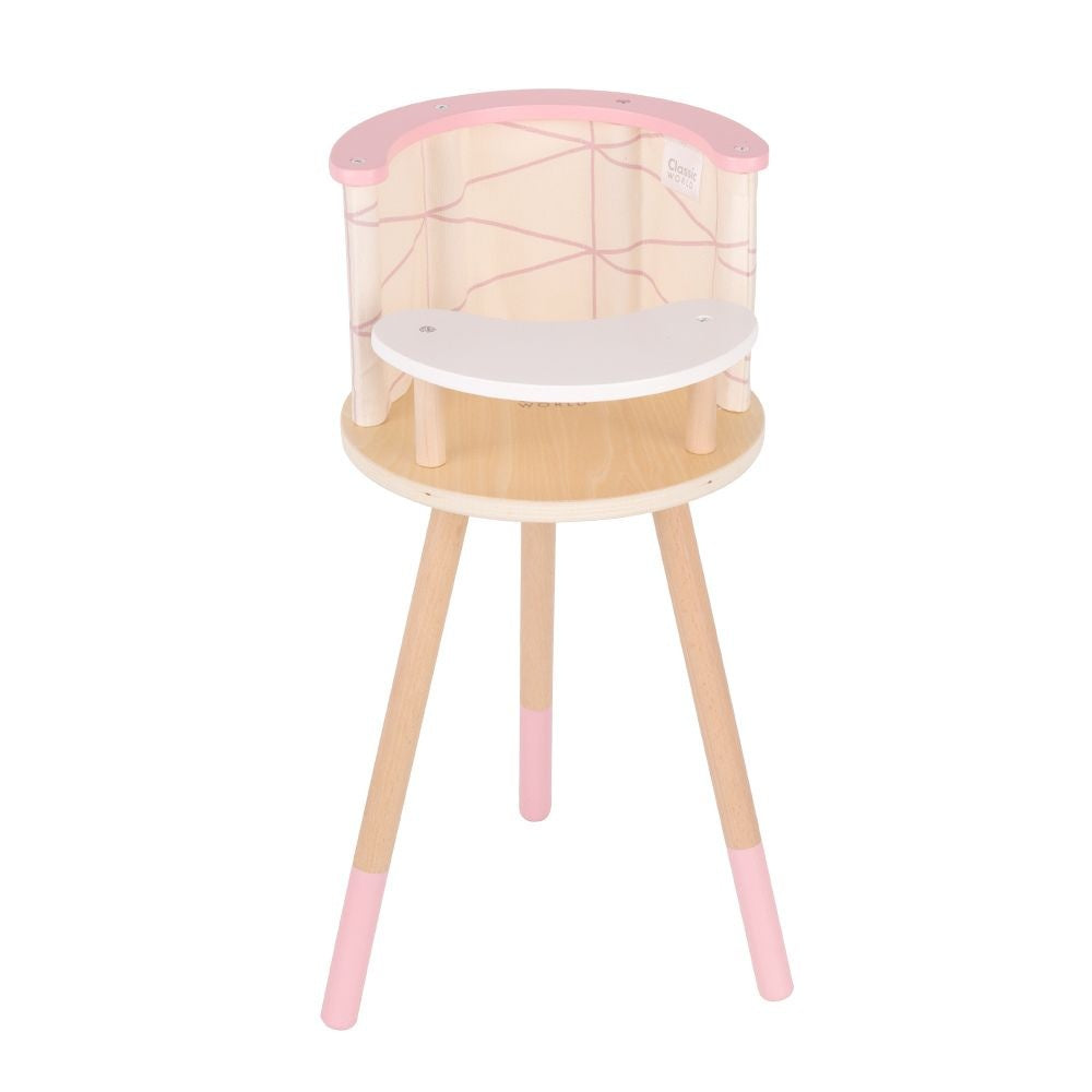 Classic World - Pretend & Play - Modern Doll High Chair