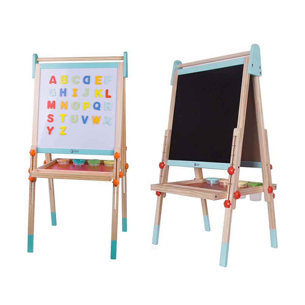 Classic World - Multi-Functional Art Easel & Blackboard - 54 x 45 x 113cm