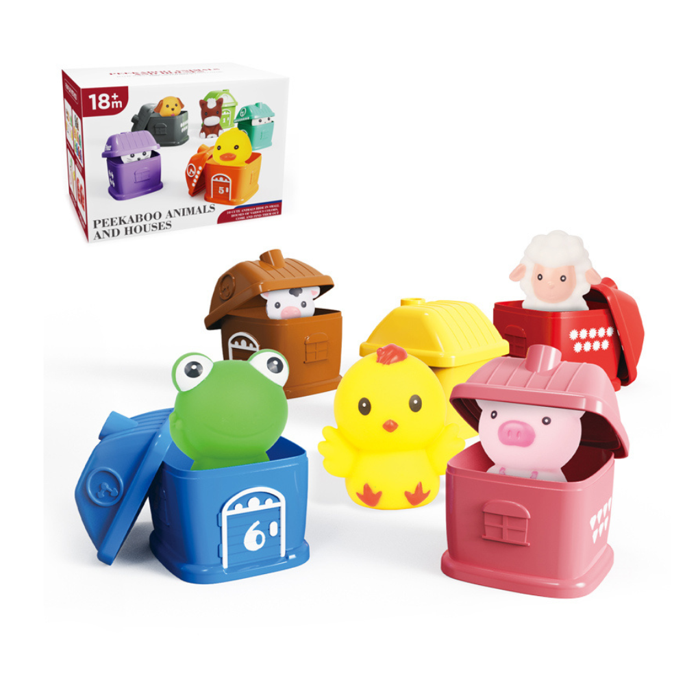 Cogo - Peekaboo Animals 1-10 - Matching and Counting Game