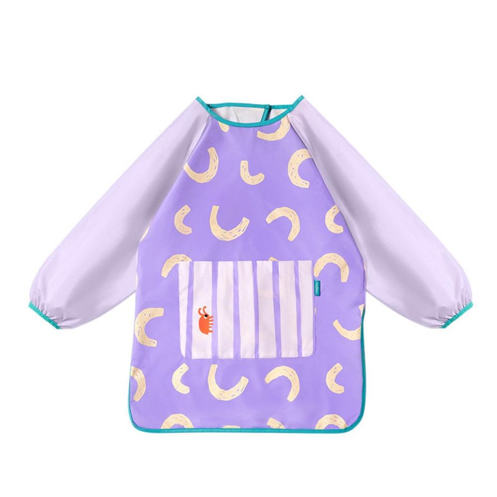 Mideer - Waterproof Art Smock: Kids Painting Apron - Hyacinth Purple