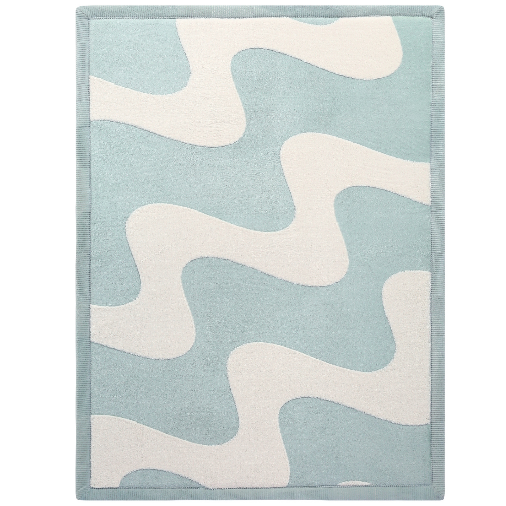 Hakuna Matte - CloudSoftRise Play Mat 3D Carpet - Waves 200 x 150 x 2.5 cm
