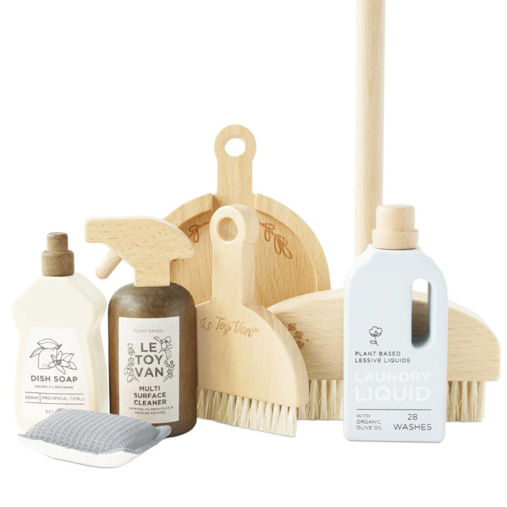 Le Toy Van - Wooden Cleaning Set - 7pcs