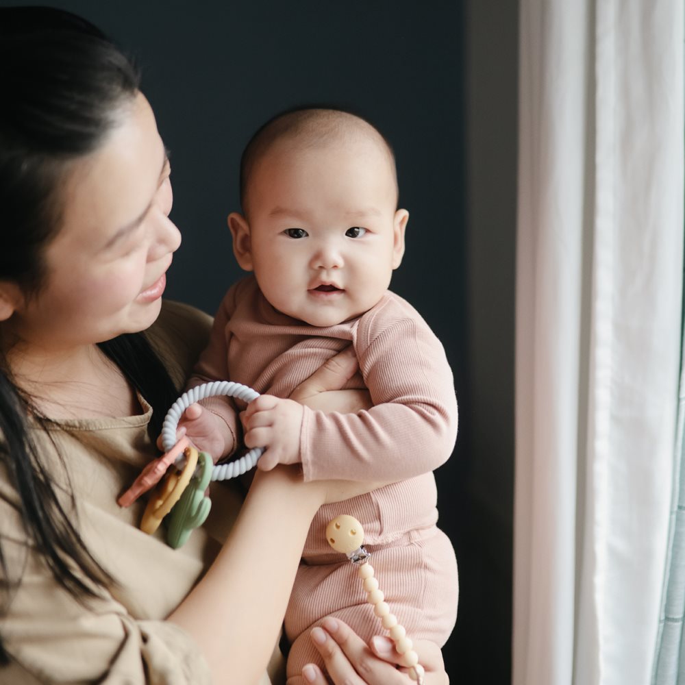 Mushie Teething Ring - Motherhood