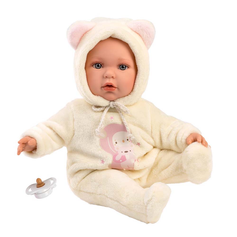 Llorens - Baby Girl Doll with Clothing & Pacifier: Julia - 42cm