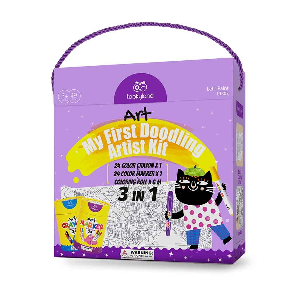 TookyToy - My First Doodling Artist Kit-**