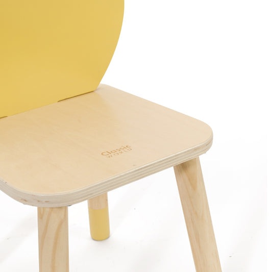 Classic World Grace Table & Chair Set - 2 Lemon Chairs