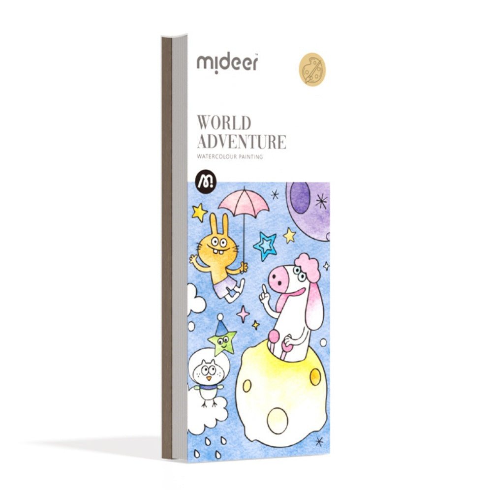 Mideer - Watercolour Painting Set - Travel Size - World Adventure