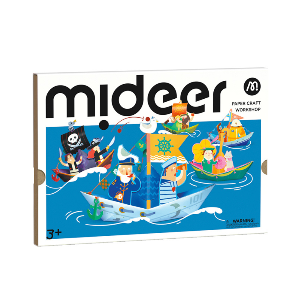Mideer - Origami Paper Craft Kit: Nautical Explorer