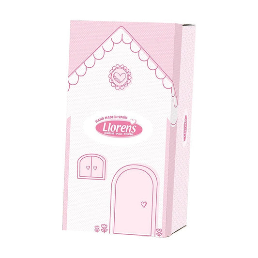 Llorens - Baby Girl Doll with Crying Mechanism, Clothing & Space Carrier: Mimi - 42cm