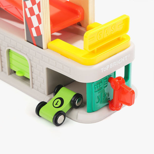 TopBright - City Ramp Racer - 4 Tracks & Parking - 3pcs