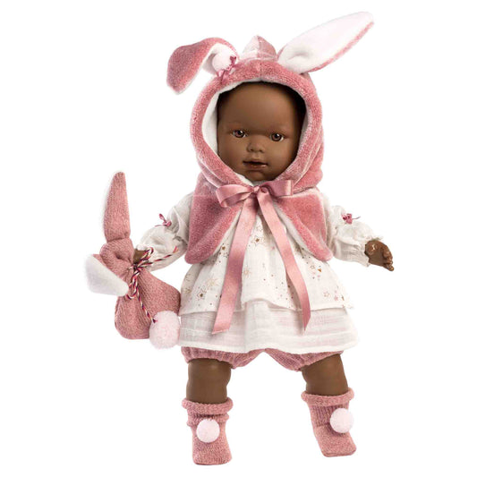 Llorens - Baby Girl Doll with Crying Mechanism, Clothing & Accessories: Nicole - 42cm - Motherhood