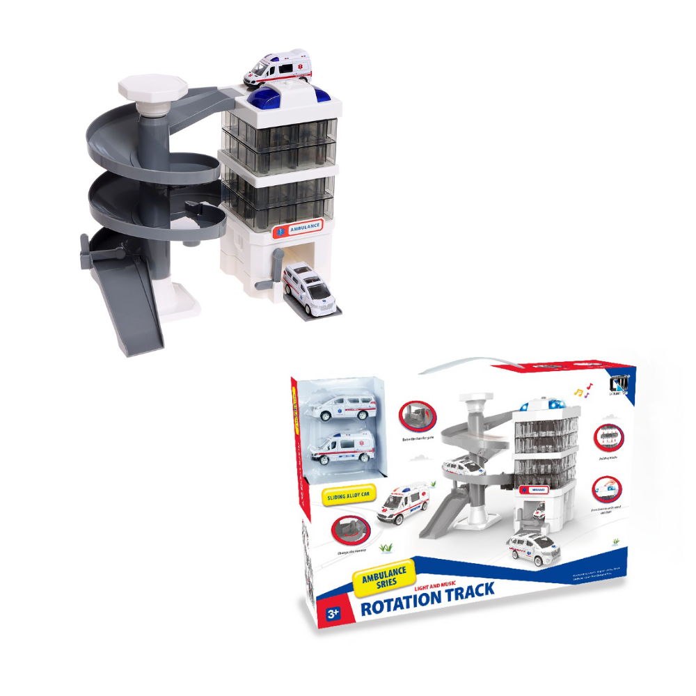 Cogo - Emergency Parking Garage with Light, Music & 2 Cars