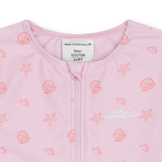 Swim Essentials - Girls Rashguard - Shell Tastic