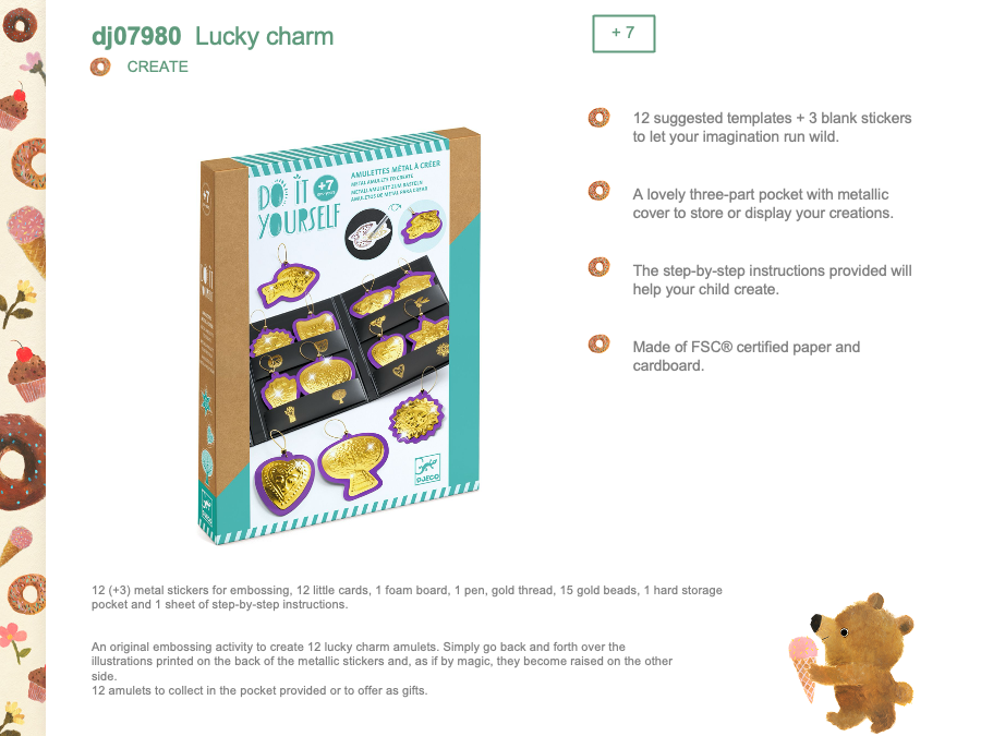 Djeco Lucky charm - DJ07980