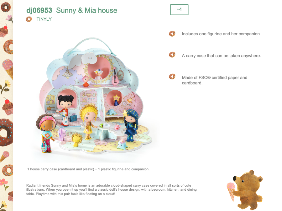Djeco Sunny & Mia house - DJ06953