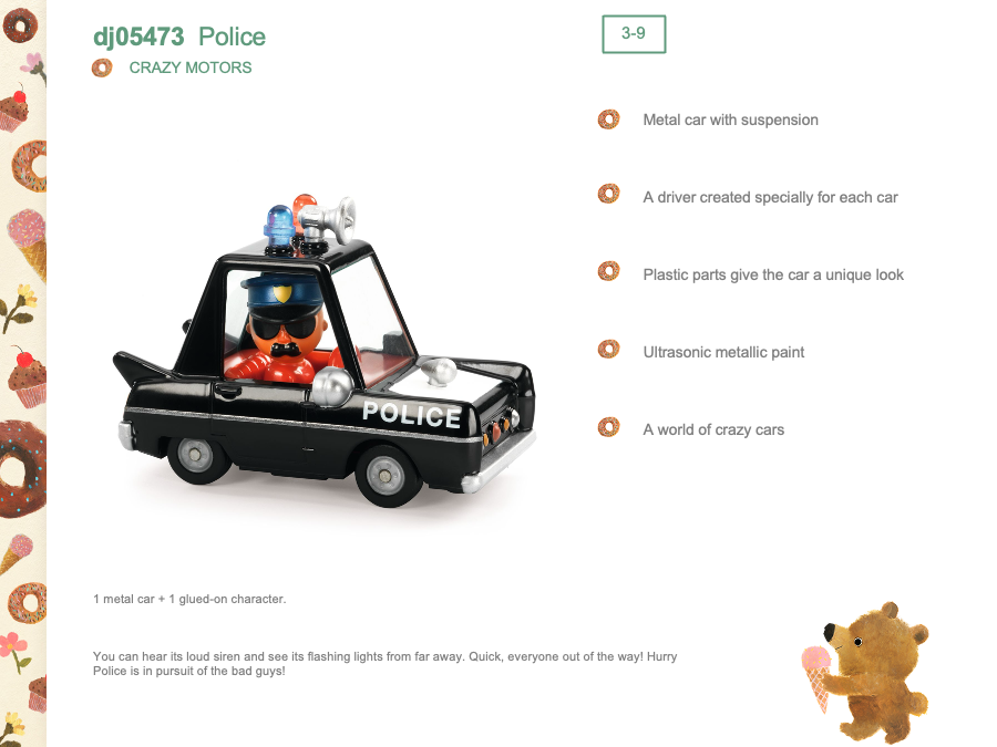 Djeco Hurry Police - DJ05473