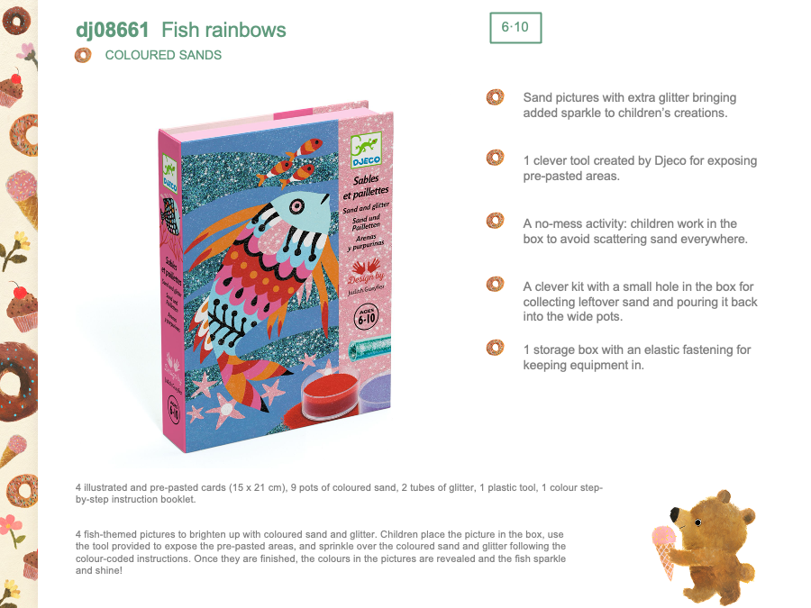 Djeco Fish rainbow - DJ08661