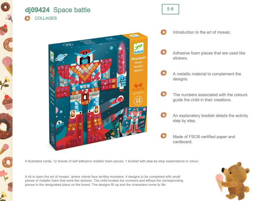 Djeco Space battle - DJ09424