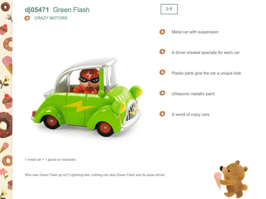 Djeco Green Flash - DJ05471