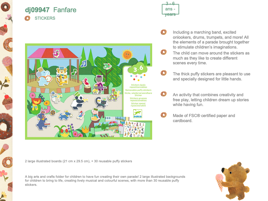 Djeco Fanfare - DJ09947