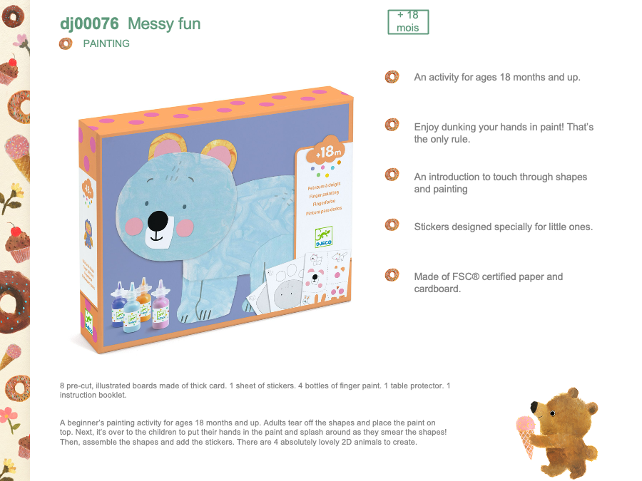 Djeco Messy fun - DJ00076