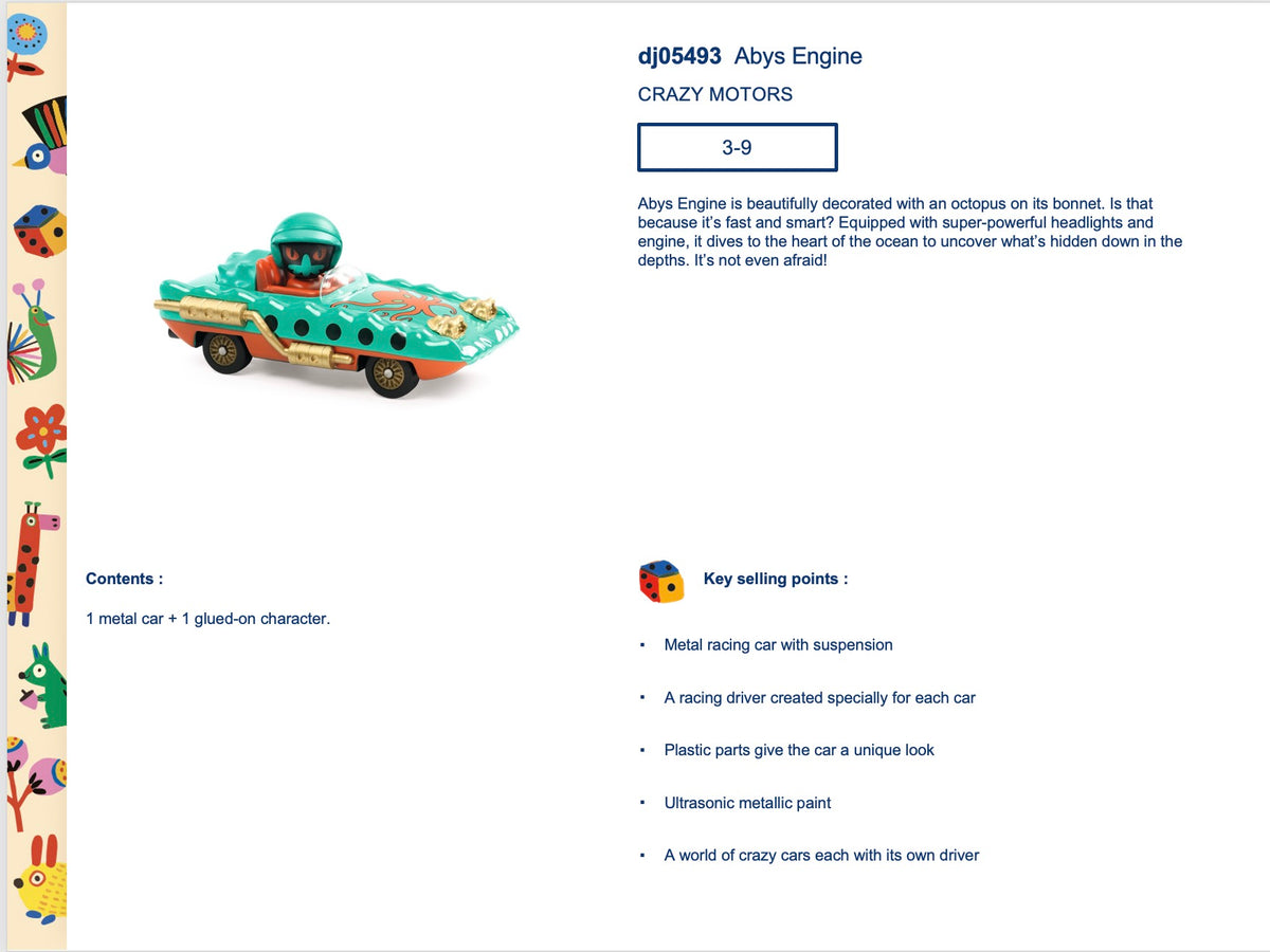 Djeco Abys Engine - DJ05493