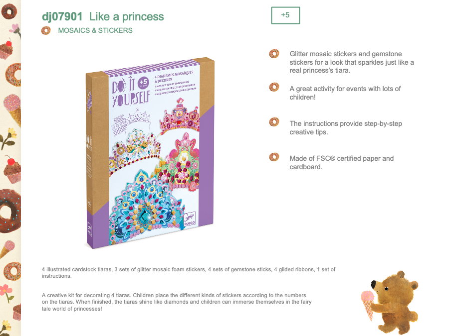 Djeco Like a princess - DJ07901