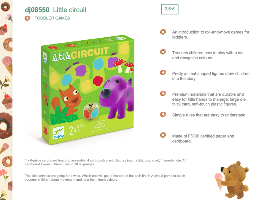 Djeco Little circuit - DJ08550