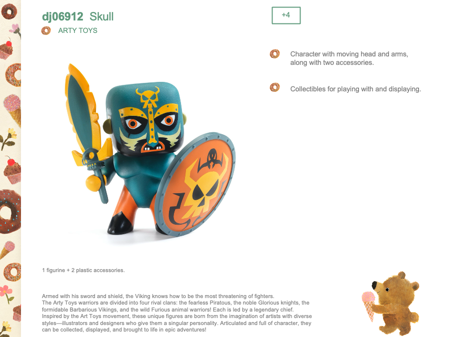 Djeco Skull Knight - DJ06912