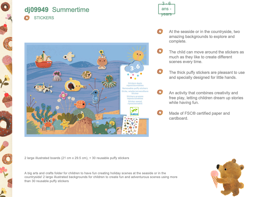 Djeco Summertime - DJ09949