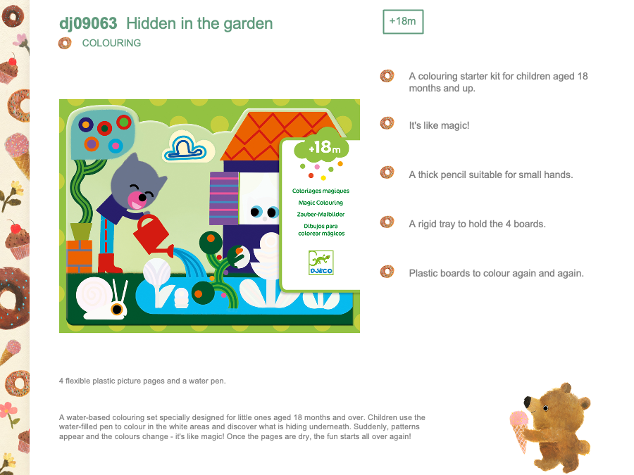 Djeco HIdden in the garden - DJ09063