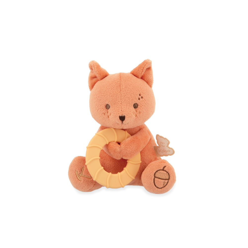 Kaloo - Squirrel Plush Teething Ring