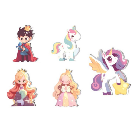 Magnetic Tiles - Princess Set - 55 Pieces