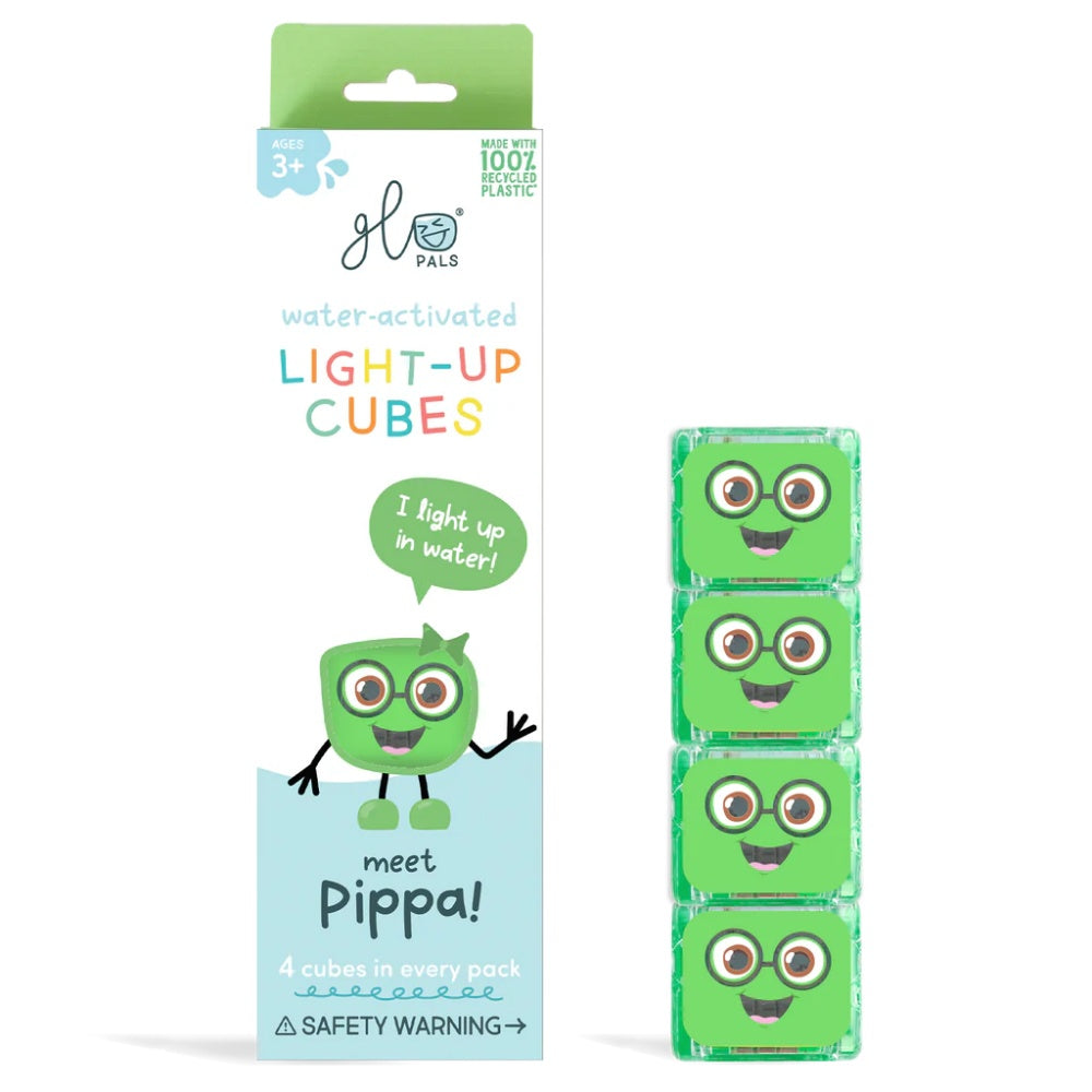 Glo Pals - Water Activated Light-Up Sensory Toys - Pippa (4 Pack)