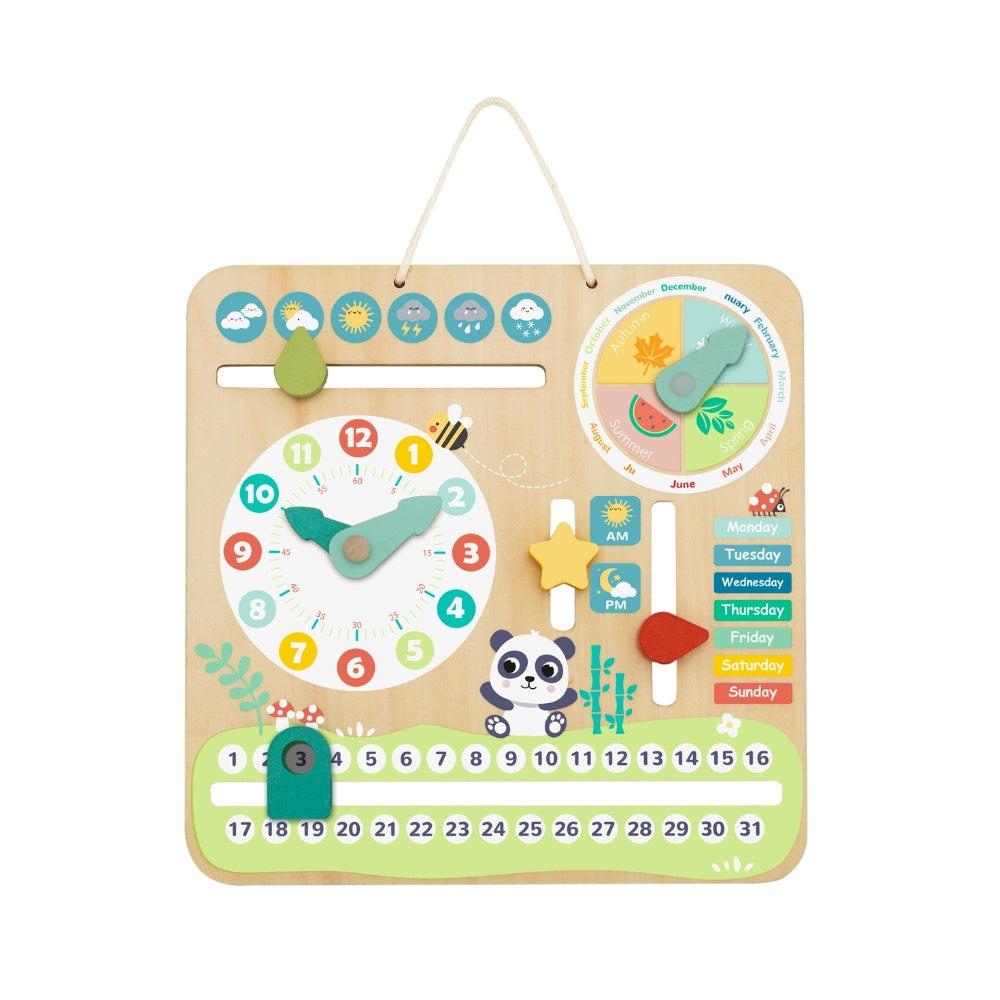 hi Pando - Interactive Wooden Time and Seasons Calendar