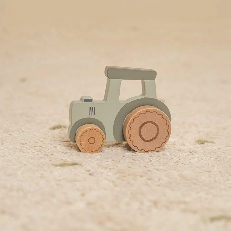 Little Dutch Wooden Tractor Farm