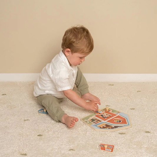 Little Dutch Wooden Puzzle Little Farm