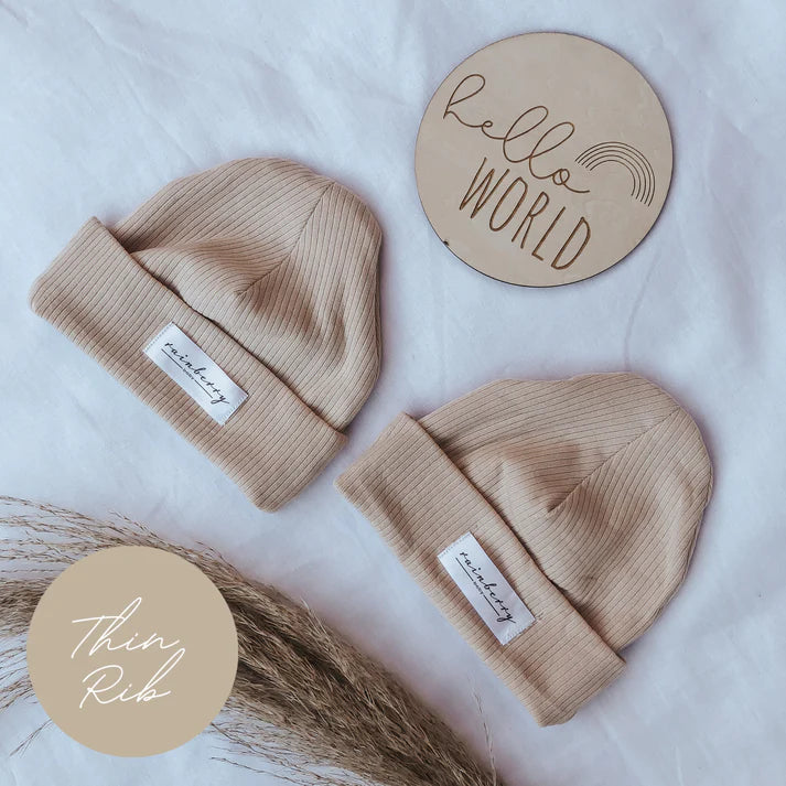 Rainberry Baby Ribbed Beanie - Motherhood