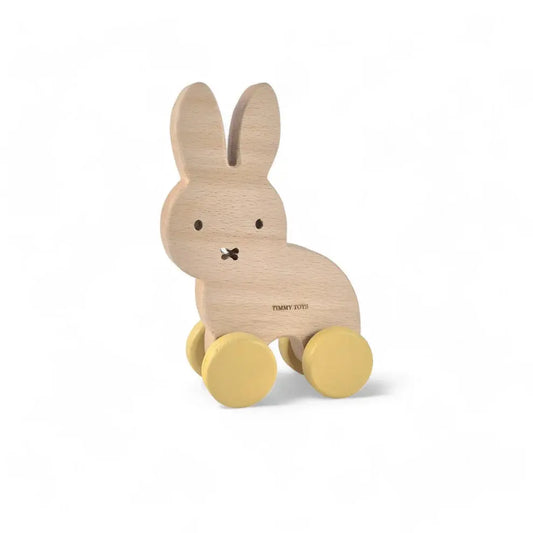 Timmy Toys Miffy Bunny Wheely Wooden Toy - Motherhood