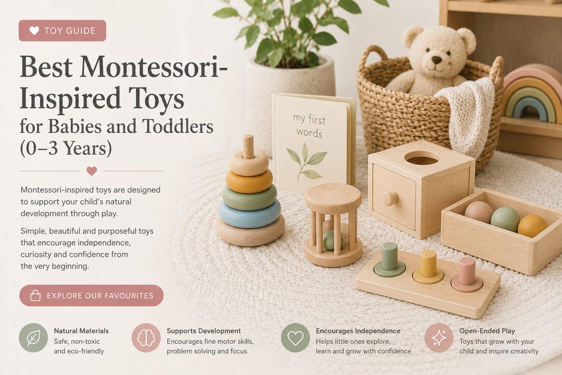 Best Montessori-Inspired Toys for Babies and Toddlers (0-3 Years)
