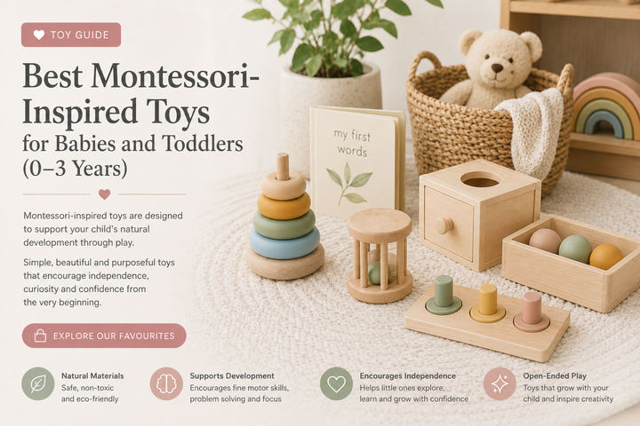 Best Montessori-Inspired Toys for Babies and Toddlers (0-3 Years)