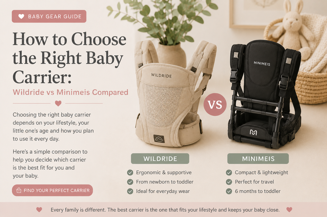 How to Choose the Right Baby Carrier: Wildride vs Minimeis Compared