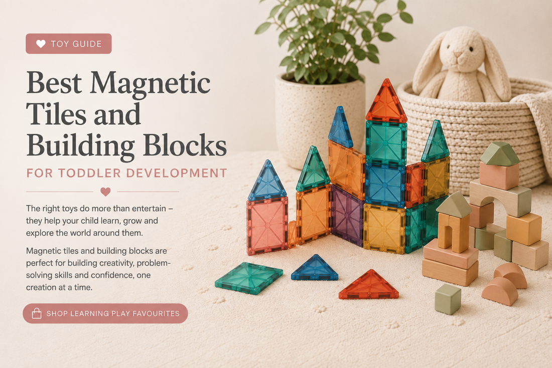 Best Magnetic Tiles and Building Blocks for Toddler Development
